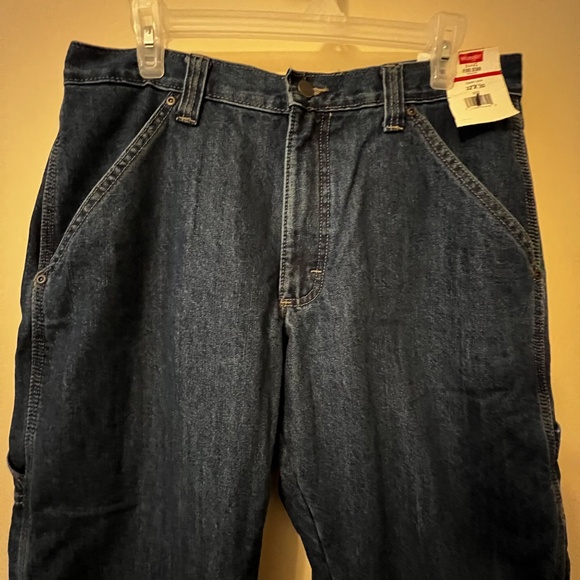 Wrangler 32x30 Fleece Lined Carpenter Jeans - Picture 3 of 6